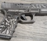 Glock G19 Gen5  9MM.  Patriot 'Liberty or Death'